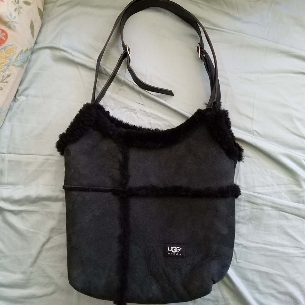 UGG black shoulder bag